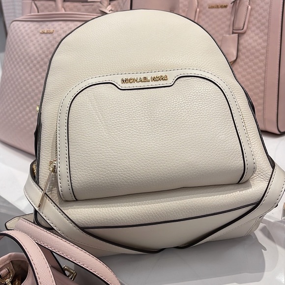 Michael Kors Jaycee Medium Logo Backpack
Light Cream - Picture 9 of 16